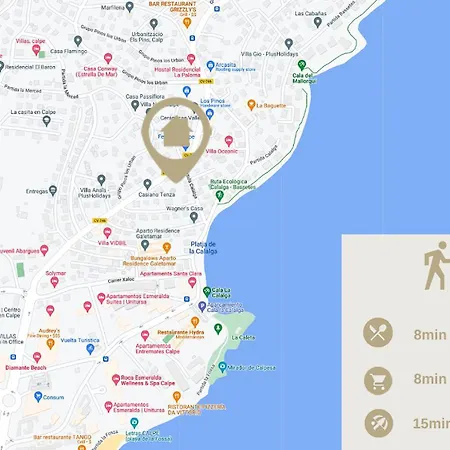 Caleta - Costa Carpediem Вілла Кальпе